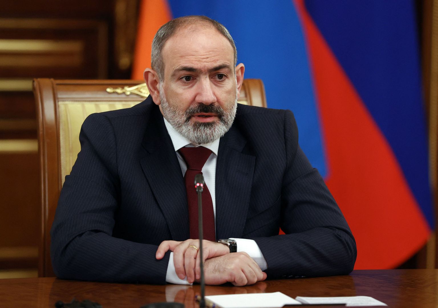 Премьер-министр Армении Никол Пашинян.