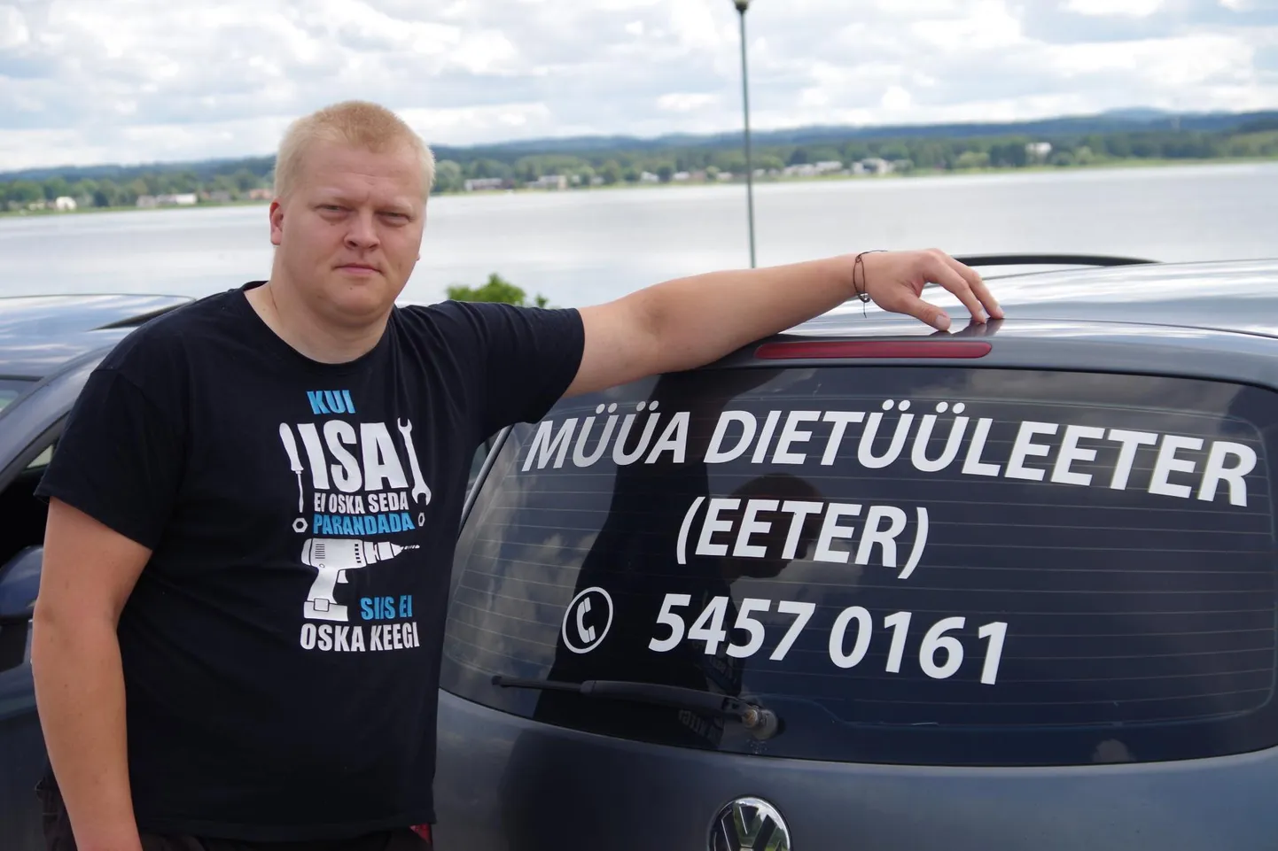 Dietüüleetriga laatadel kauplev Rain müüb koos paarilisega seda kemikaali kuus kuni 400 liitrit.