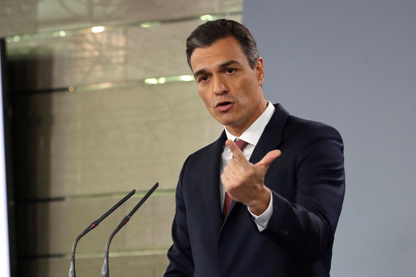 Hispaania peaminister Pedro Sánchez.