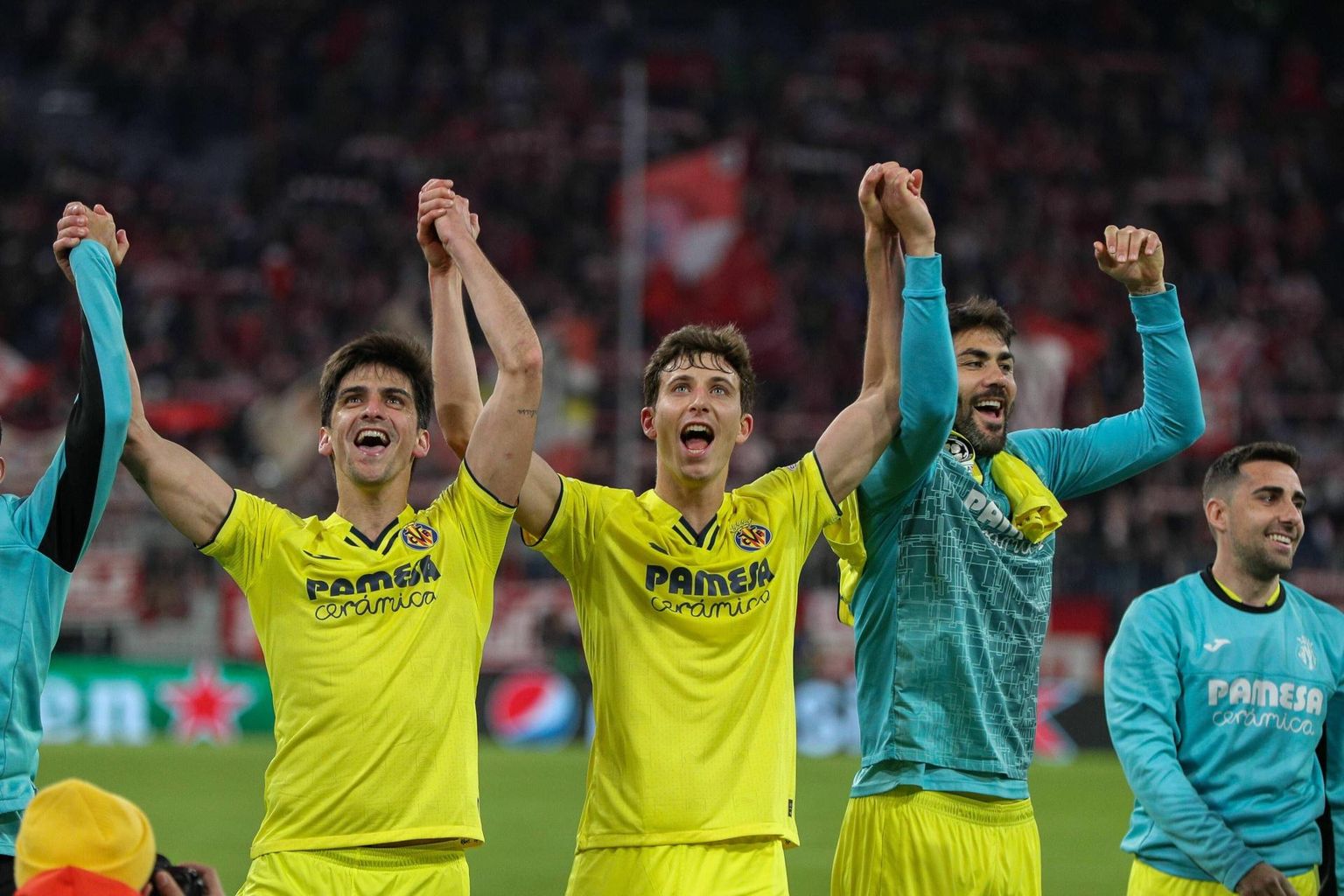 Villarreali mängumehed pääsesid pärast 16 aastat taas Meistrite liiga poolfinaali.