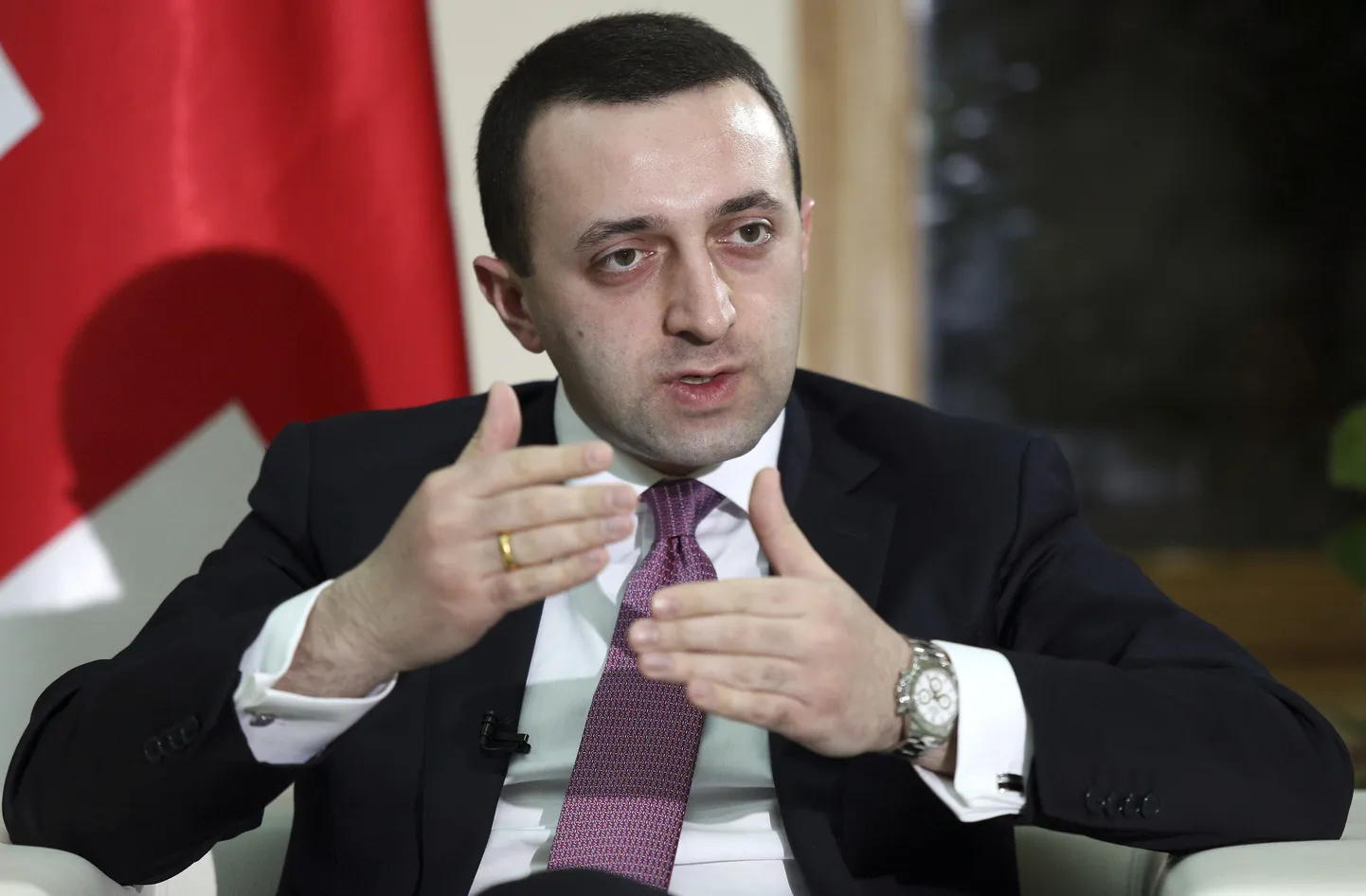 Gruusia peaminister Irakli Garibašvili.