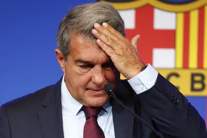FC Barcelona president Joan Laporta.