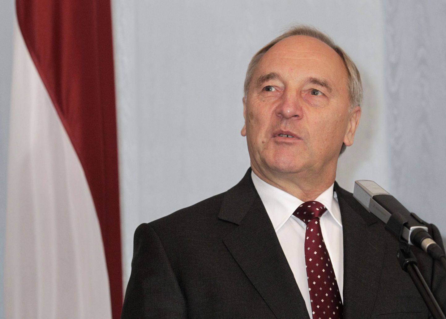 Президент Латвии Андрис Берзиньш