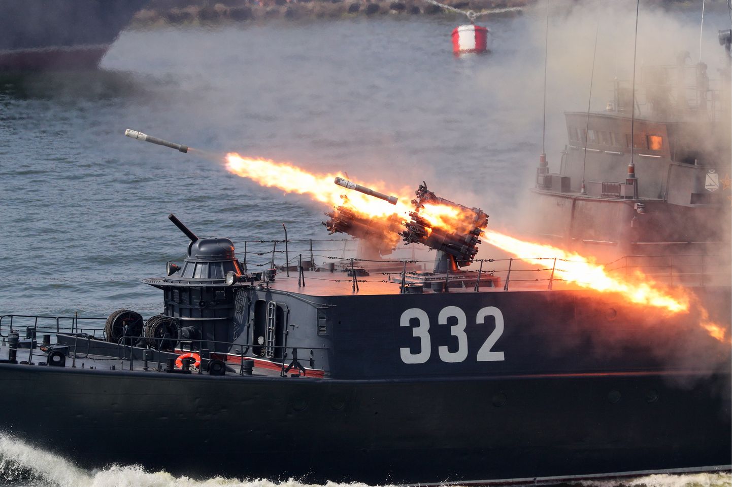 Vene mereväe õppused Kaliningradi piirkonnas.