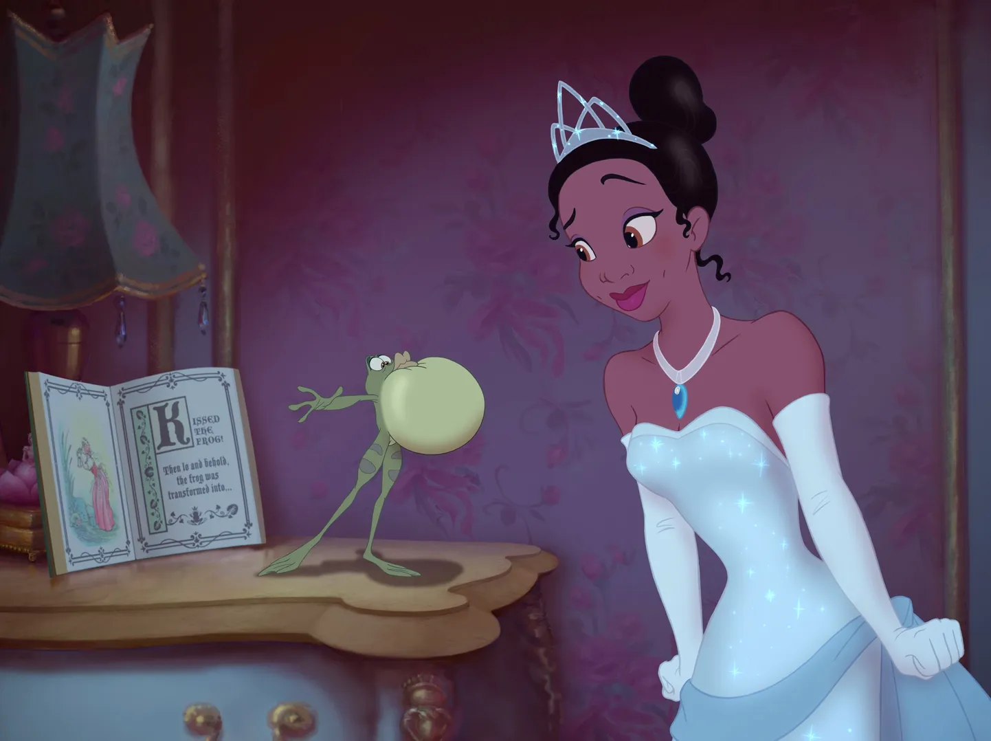 Printsess Tiana animafilmist "Printsess ja konn"