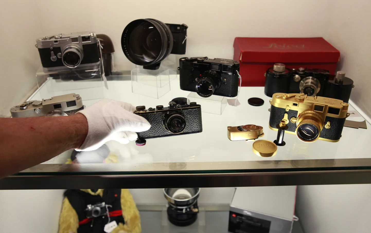 Фотоаппараты Leica. Иллюстративное фото.