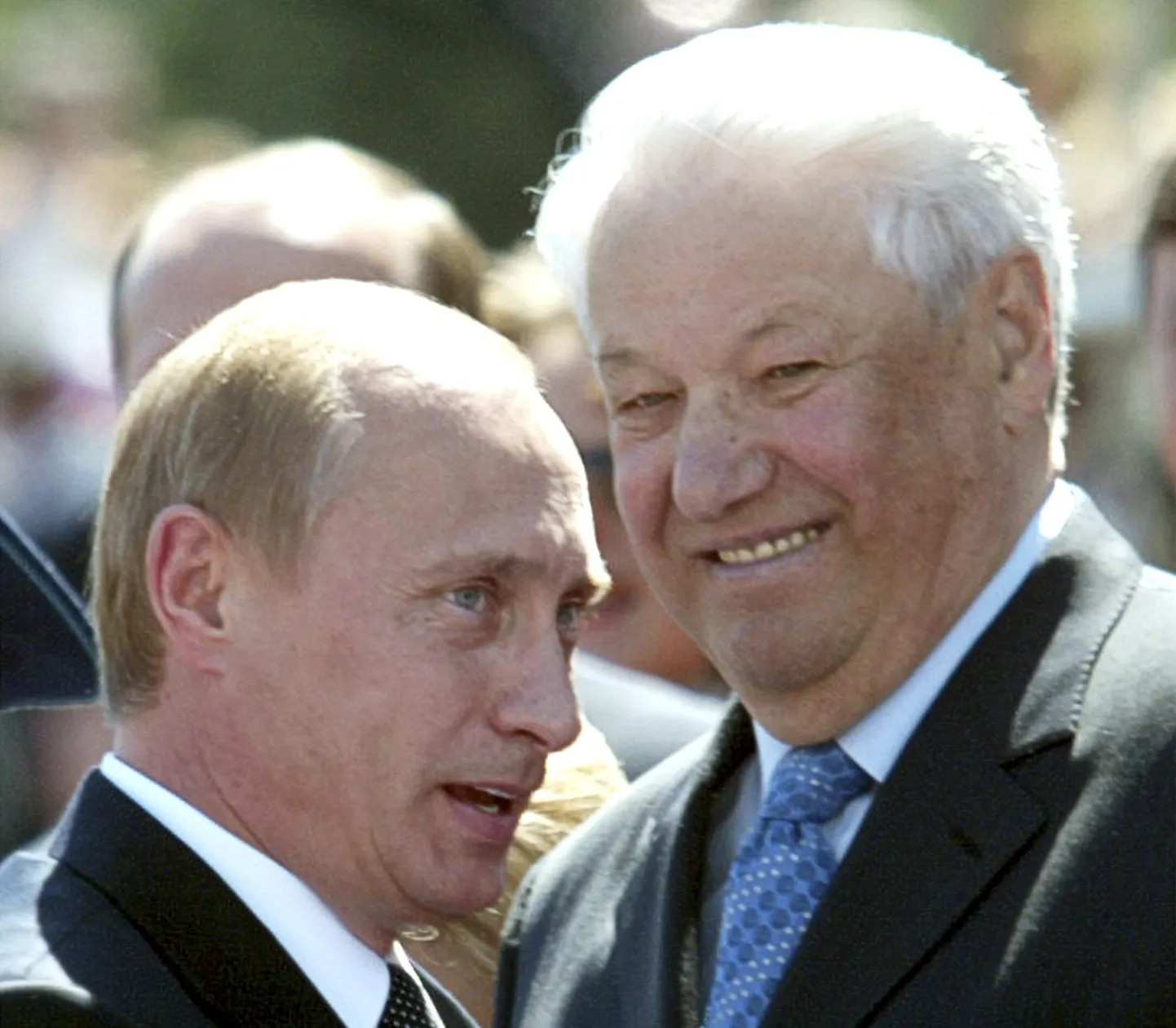 Владимир Путин и Борис Ельцин.