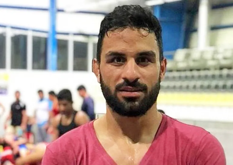 Iraanis hukatud maadleja Navid Afkari.