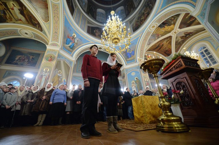 Vene õigeusklike jõulujumalateenistus 2016