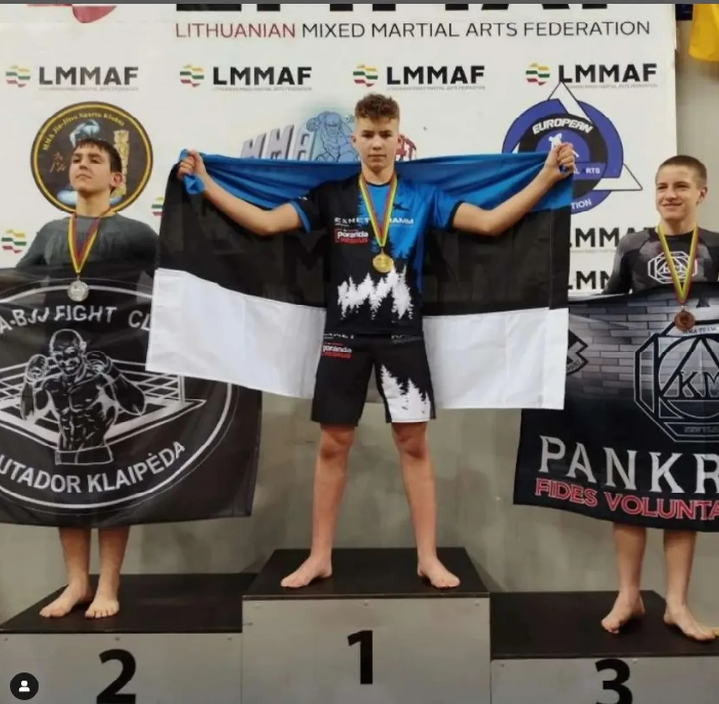 Спортсмен из клуба RAMM.