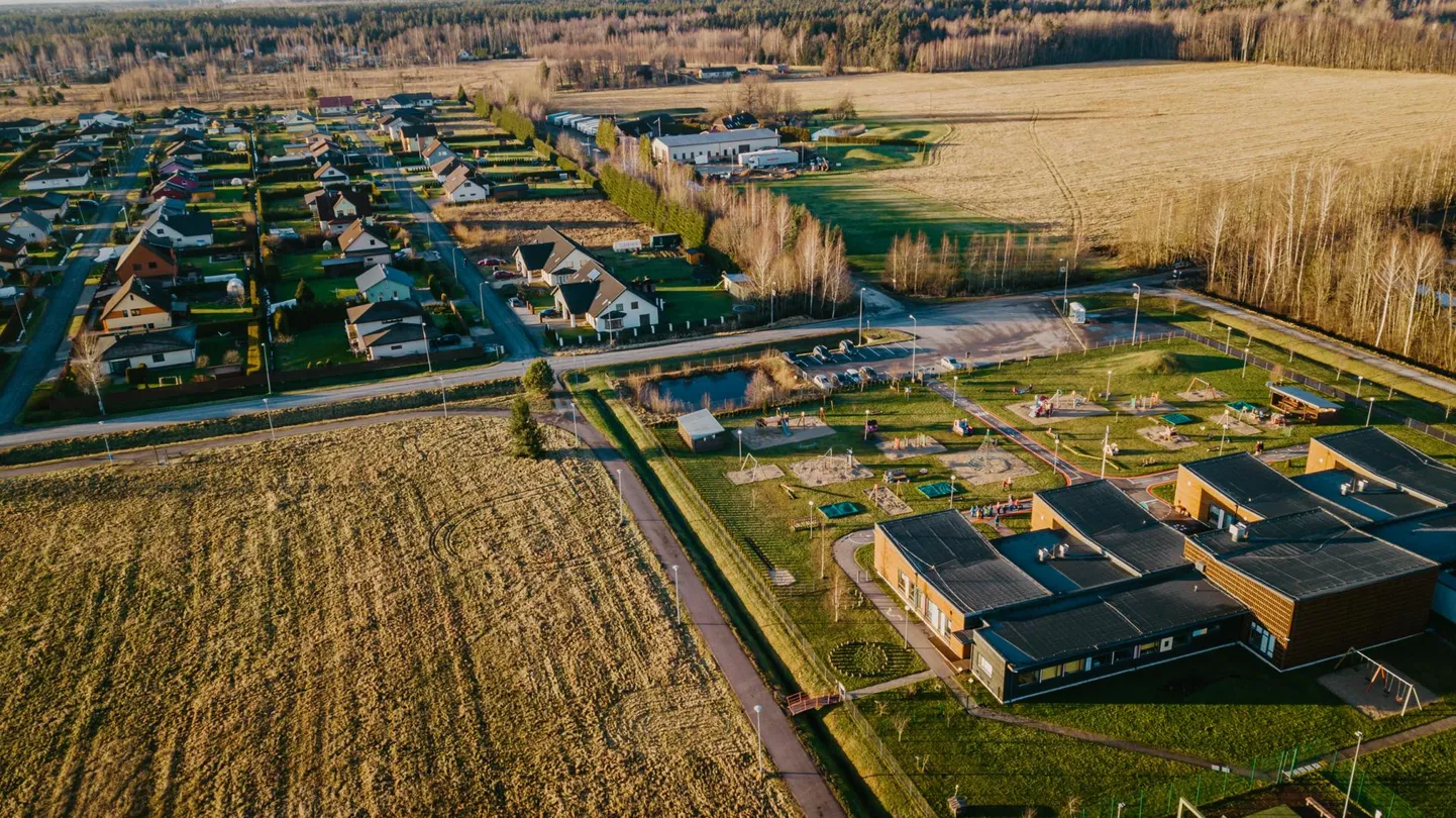Tammiste algkool-kogukonnakeskus kerkib Kellukese tee äärde praeguse lasteaia kõrvale.