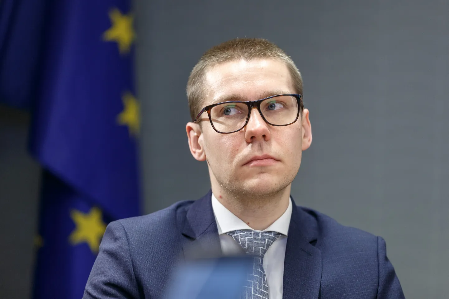 Rahapesu andmebüroo juht Matis Mäeker.