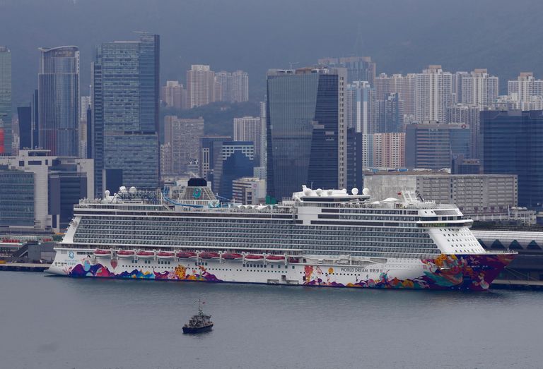 Kruiisilaev World Dream Hongkongi Kai Taki kruiisisadams karantiinis