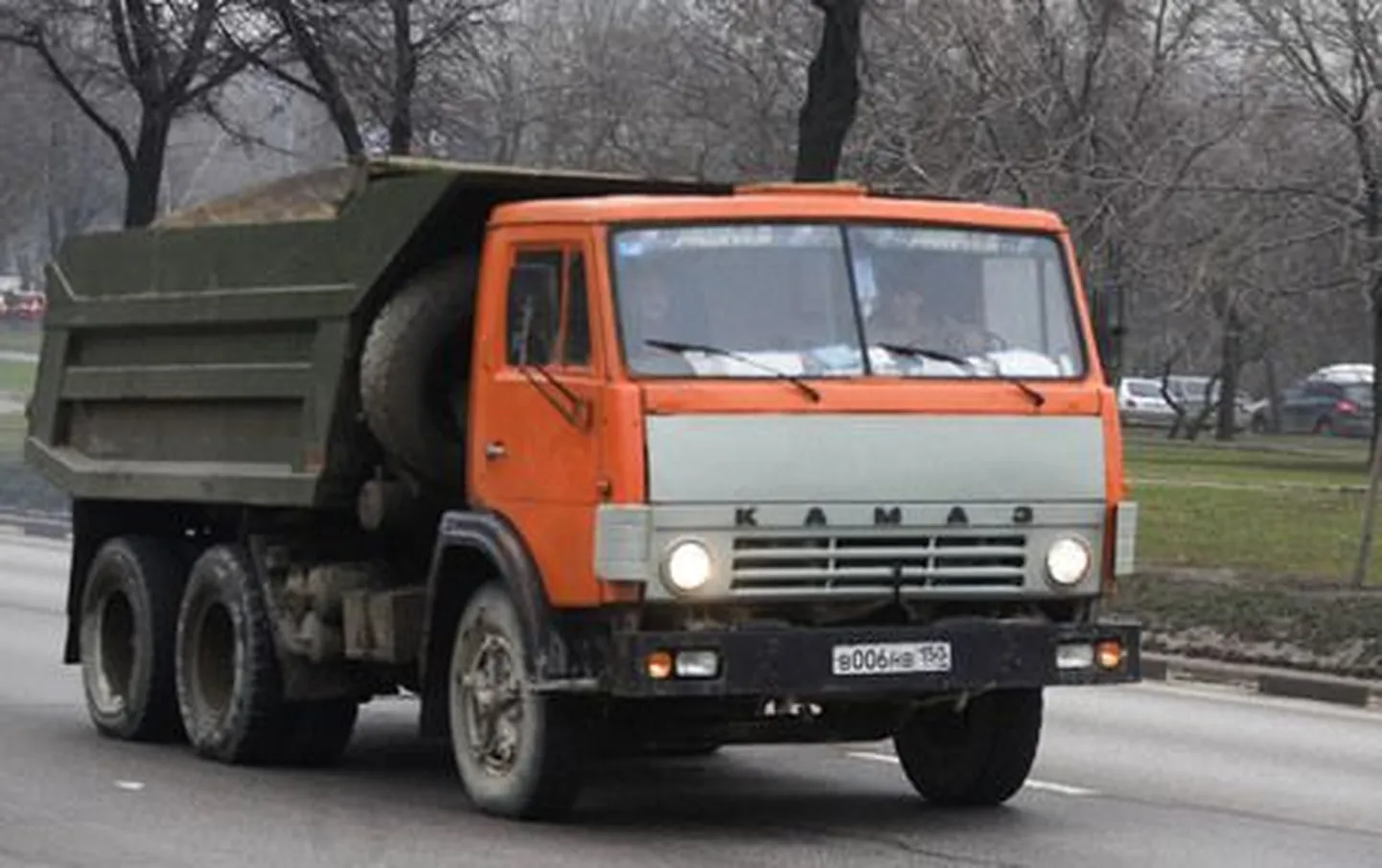 Автомобиль Камаз.