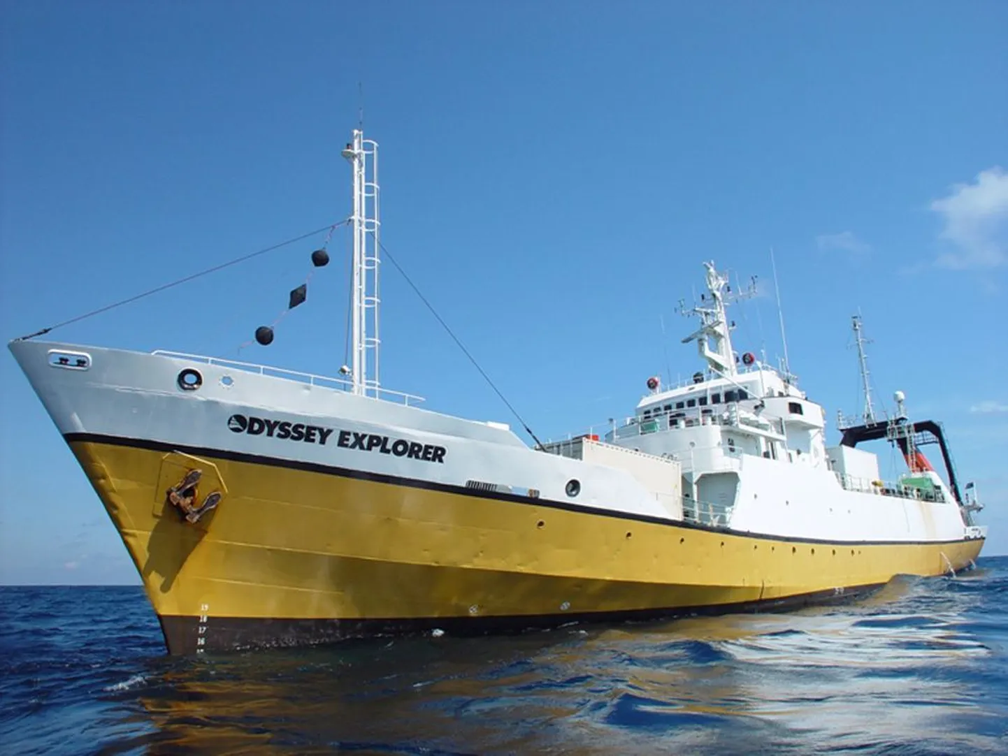 Ameeriklaste uurimisalus Odyssey Explorer La Manche`i väinas
