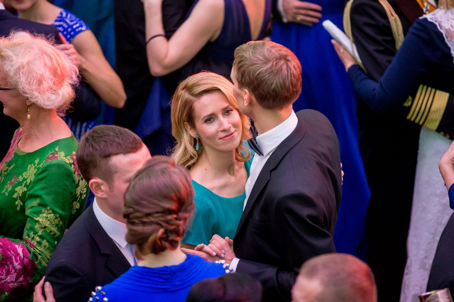 Kaja Kallas koos abikaasa Arvo Hallikuga 2017. aastal presidendi vastuvõtul Estonia teatri- ja kontserdimajas. Sellel aastal Kallas vastuvõtule ei lähe.