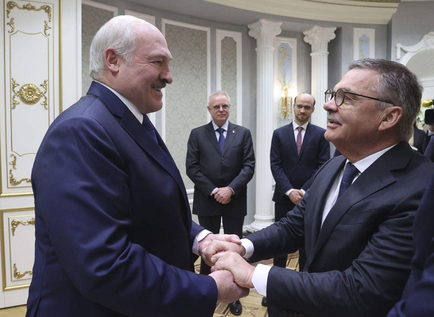 Aleksandrs Lukašenko un Renē Fāzels