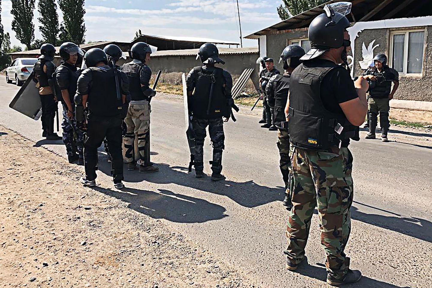 Kõrgõzstani julgeolekujõud.