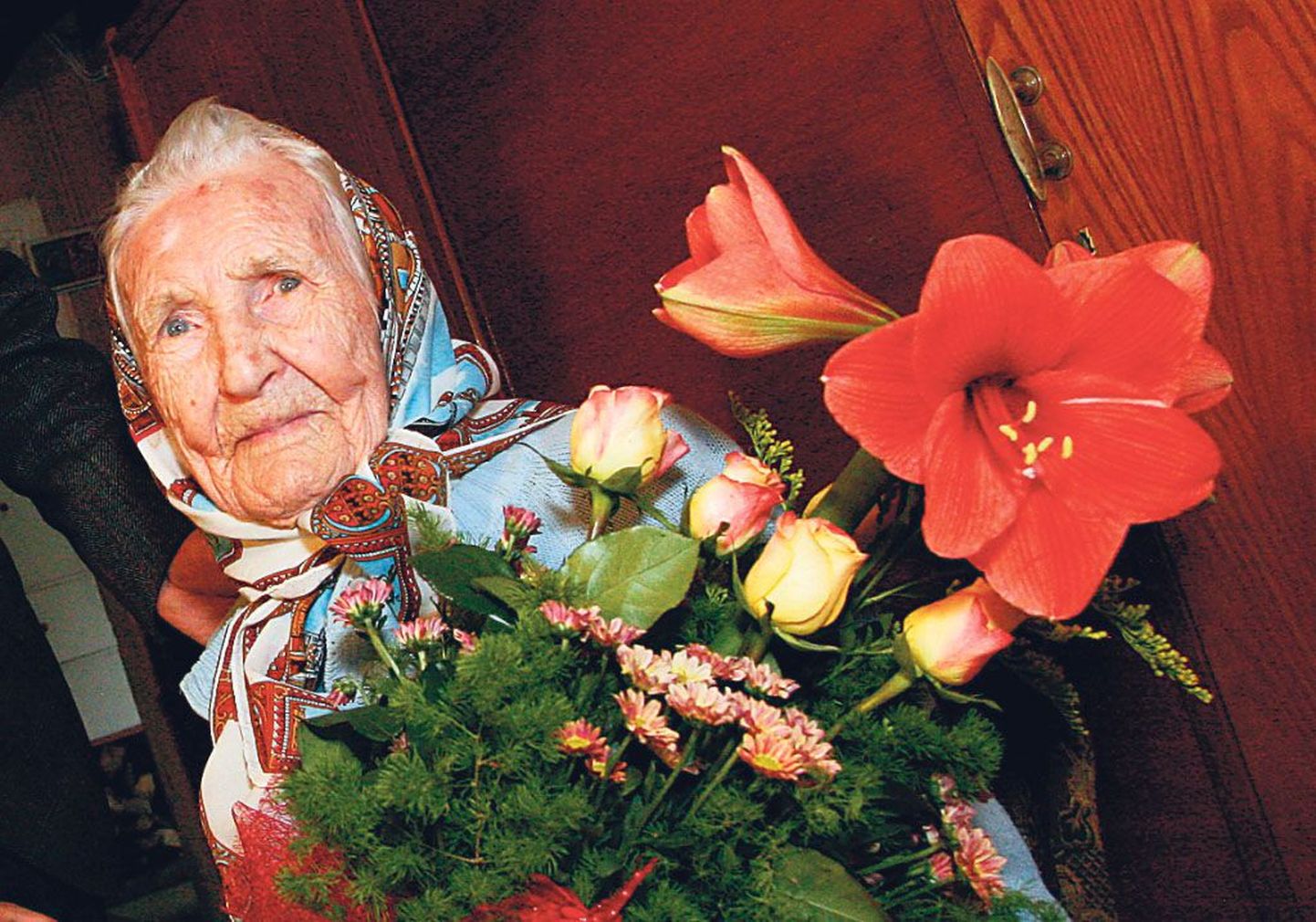Teadaolevalt on Alma-Katarina Puusepp maakonnas eakaim elanik.