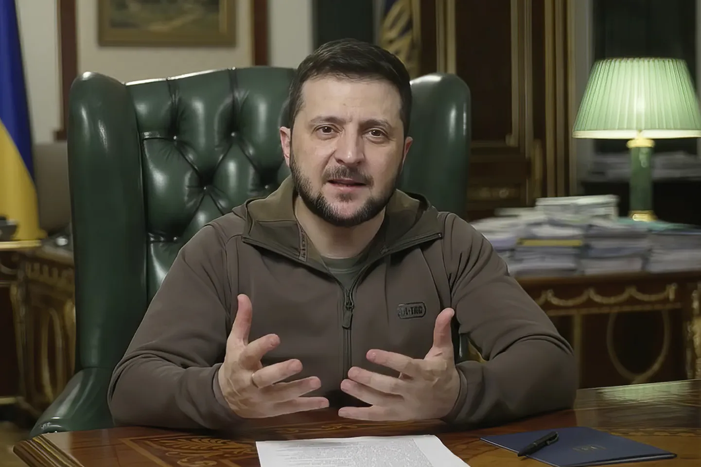 Ukraina president Volodõmõr Zelenskõi
