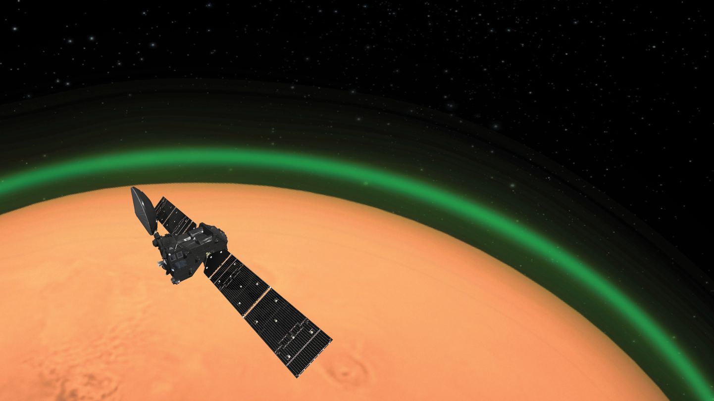 Trace Gas Orbiter Marsi orbiidil.