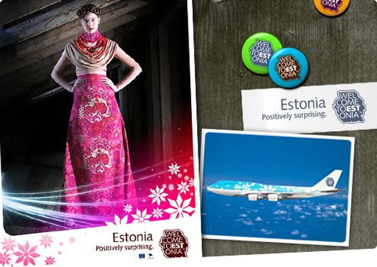 Brand Estonia reklaammaterjalid
