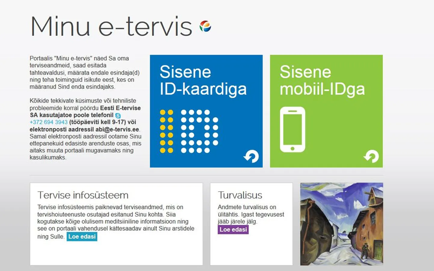 Oma terviselool saab silma peal hoida ka Internetis.