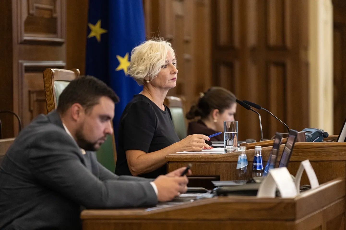 Saeimas priekšsēdētāja Daiga Mieriņa