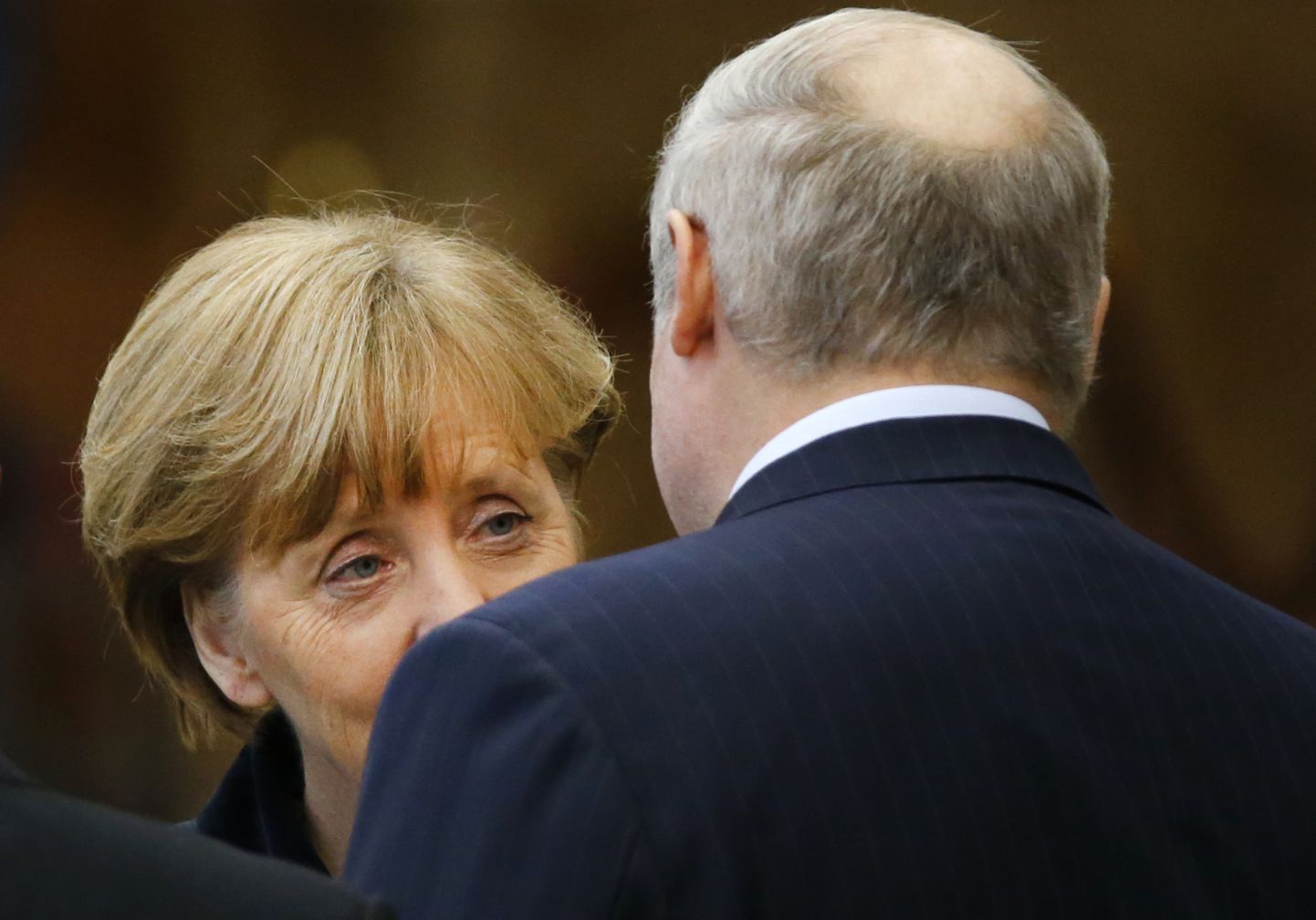 Angela Merkel ja Aljaksandr Lukašenka.