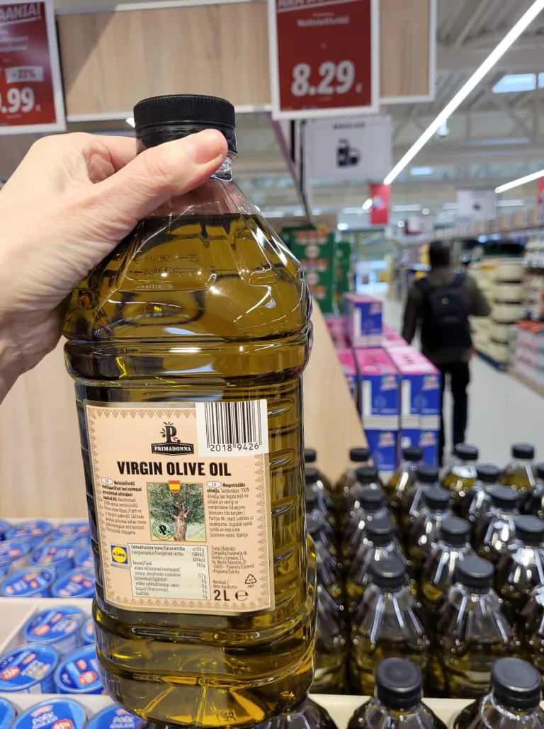 Девственное оливковое масло!