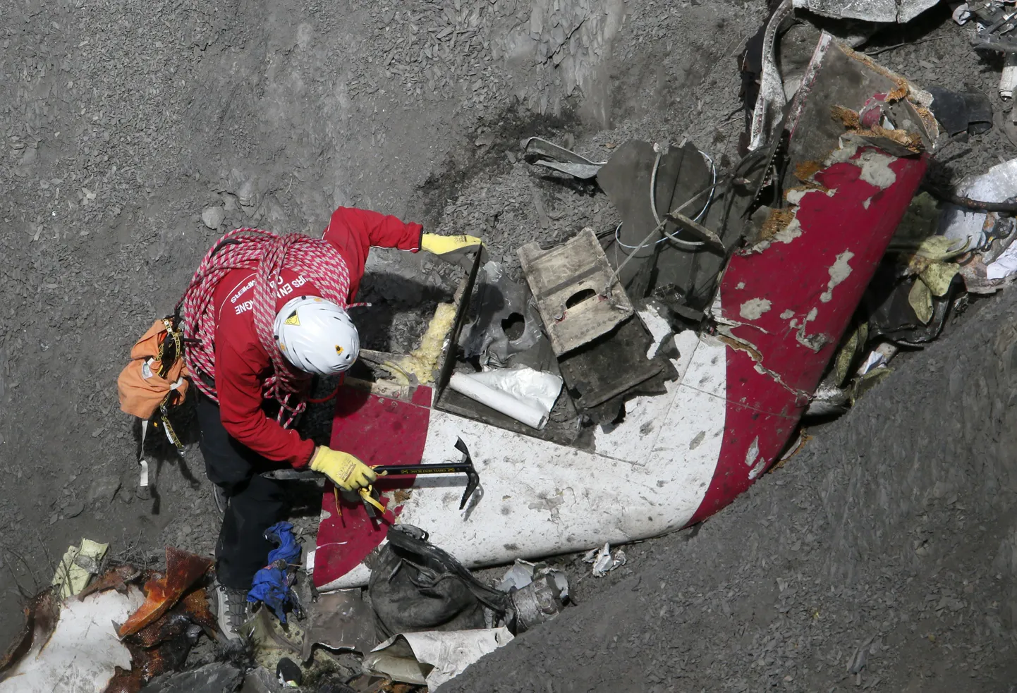 Germanwings lennuki allakukkumispaik Prantsuse Alpides