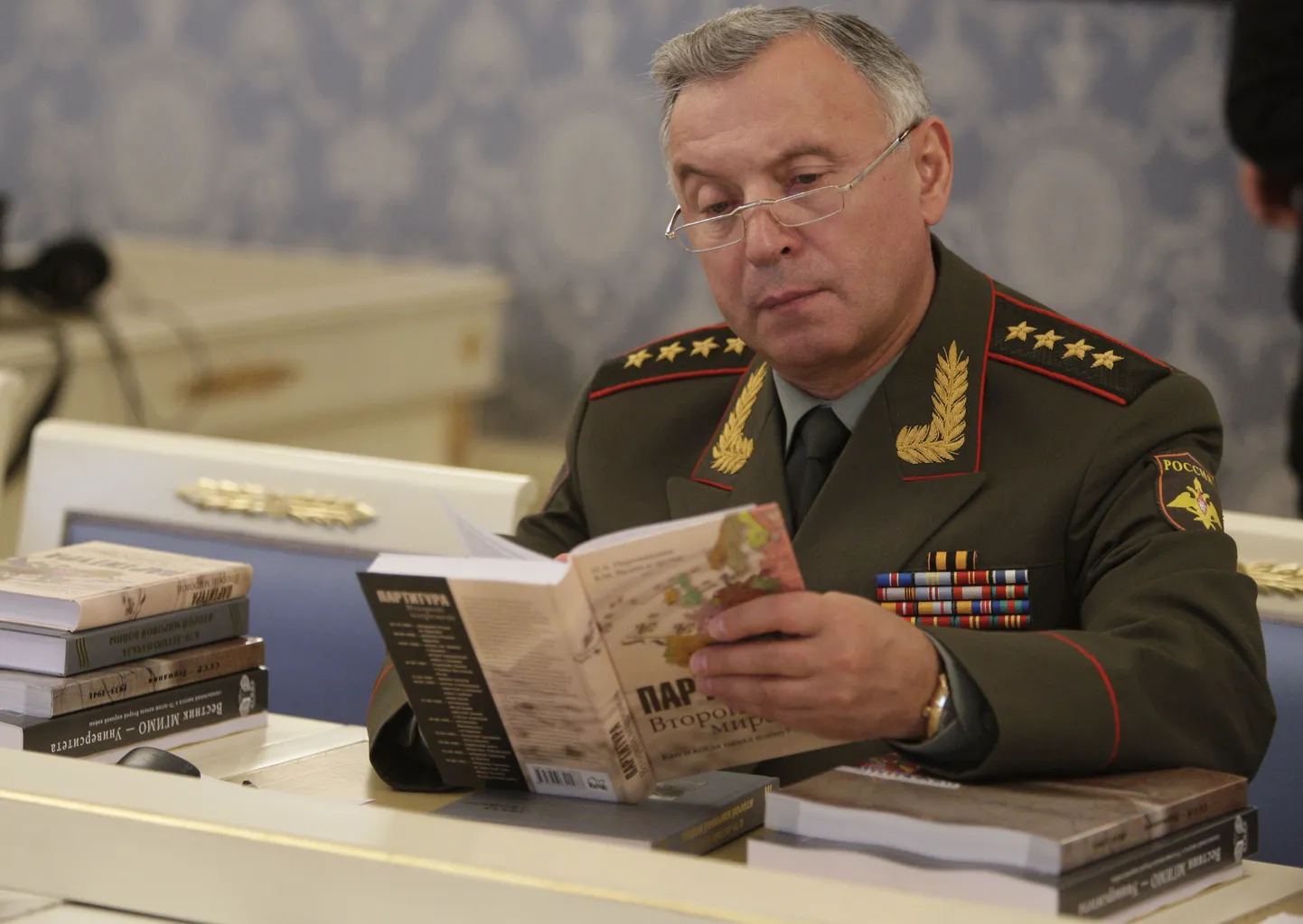 Vene Relvajõudude kindralstaabi ülem Nikolai Makarov.