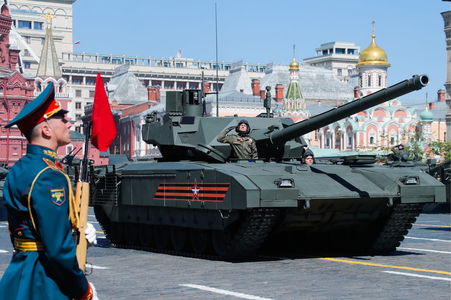 Armata T-14 tank Moskvas.