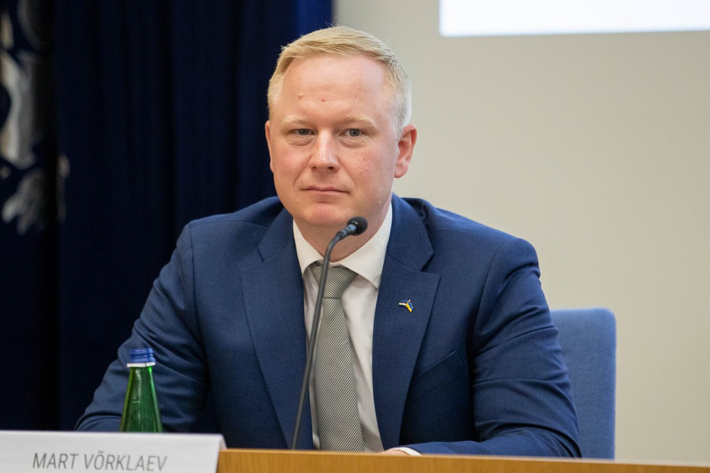 Rahandusminister Mart Võrklaev.