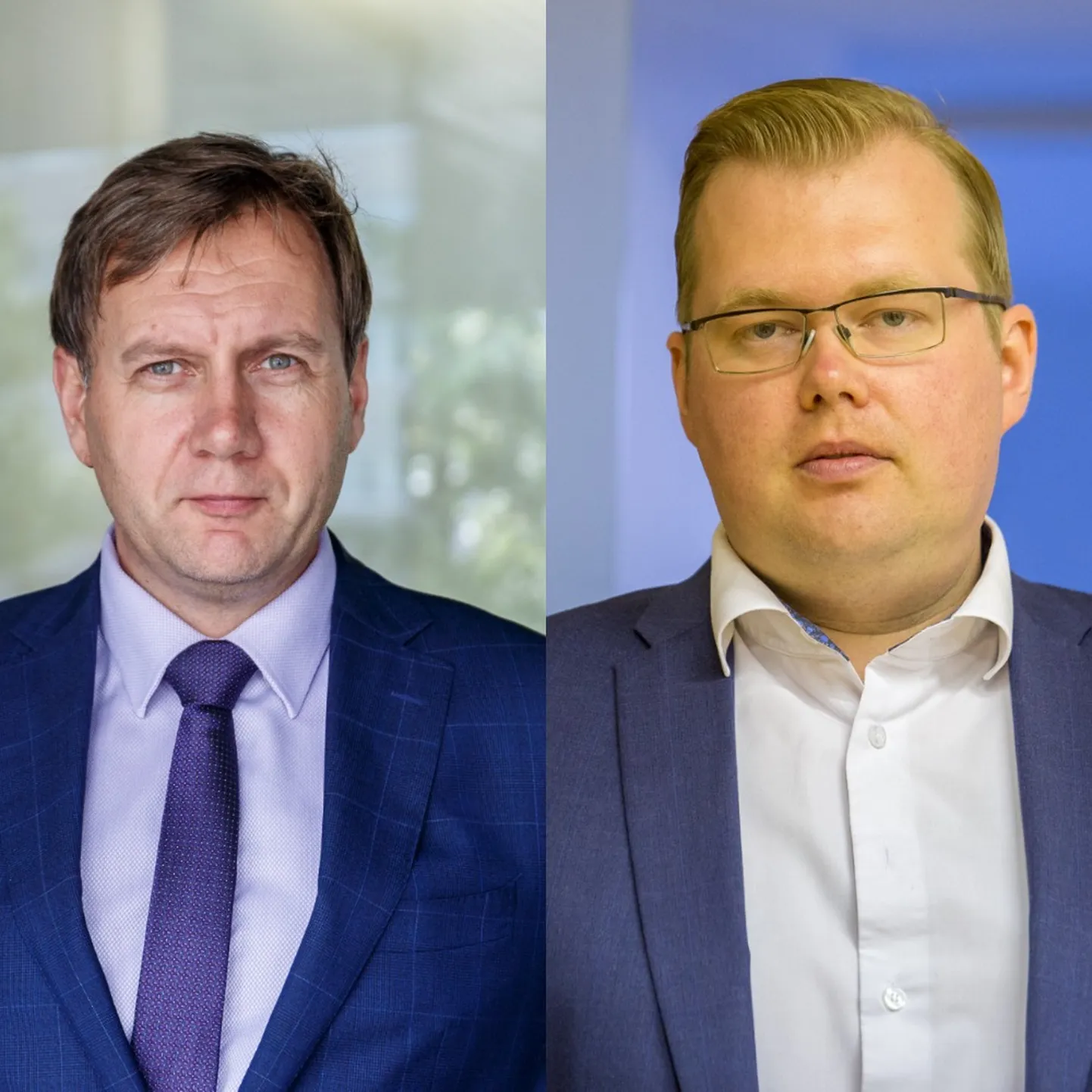 Tõnu Palm (vasakul) ja Kaspar Oja.