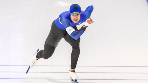 Эстонец Мартен Лийв стал серебряным призером ЧЕ по конькобежному спорту