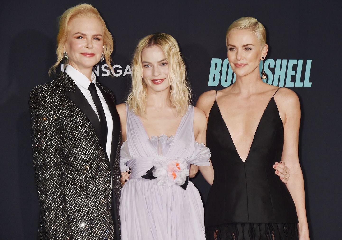 «Pommuudise» näitlejad Nicole Kidman, Margot Robbie ja Charlize Theron