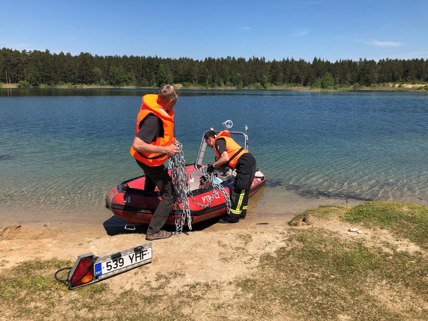 Päästeamet paigaldab Pärnumaale kaks ohutuspoid, millest üks läheb Rae järvele ja teine Seljametsa karjääri.