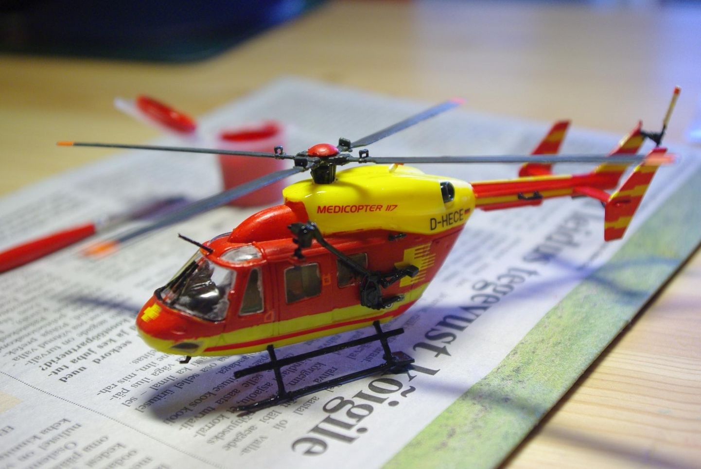 Helikopteri mudel (Medicopter).