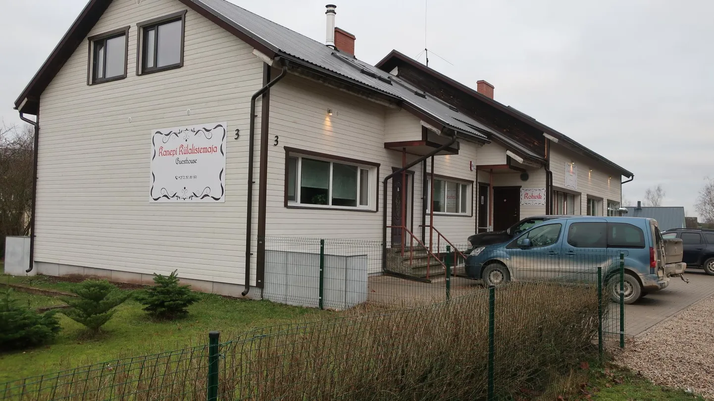 Pinda on kohvikus ja külalistemajas ühtekokku 700 ruutmeetrit.