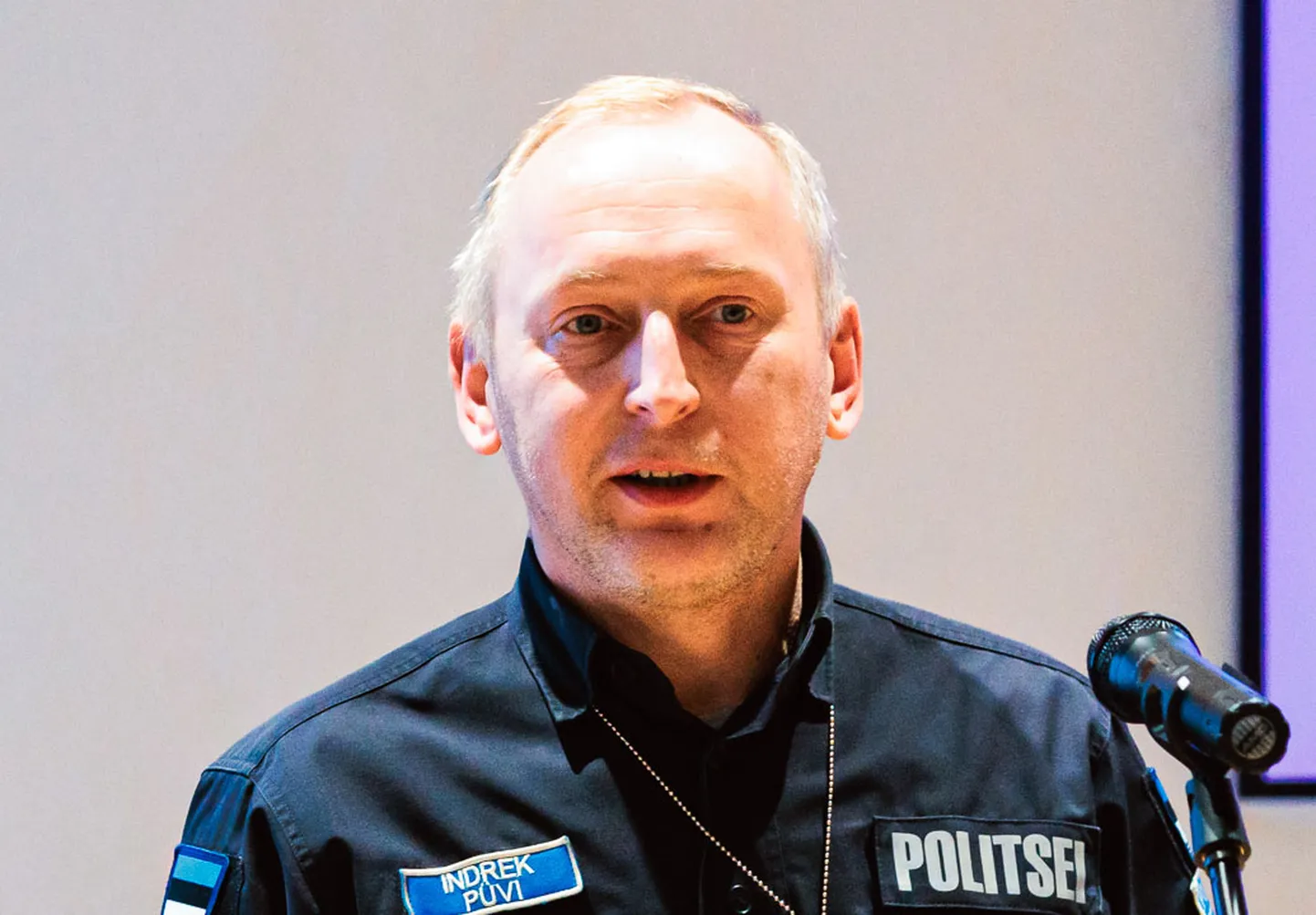 Narva politseijaoskonna juht Indrek Püvi.