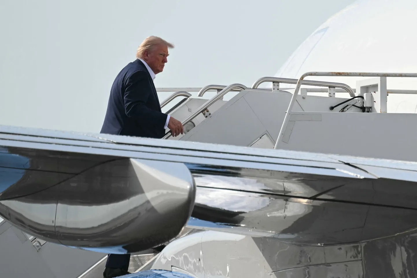 USA president Donald Trump Palm Beachis.