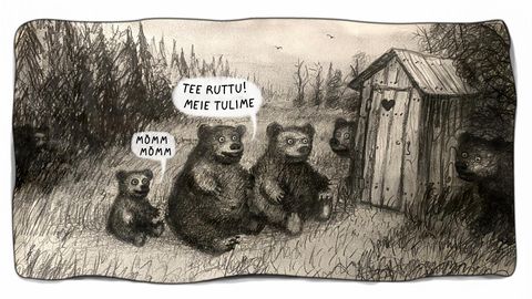 JUURIKAS ⟩ Allan Hmelnitski joonistus