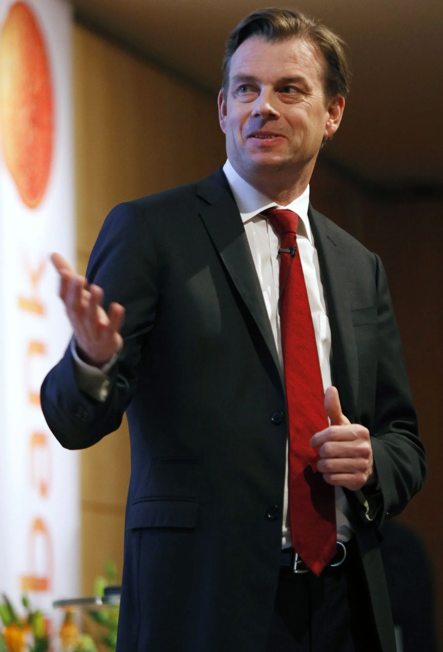 Swedbanki grupi president Michael Wolf.