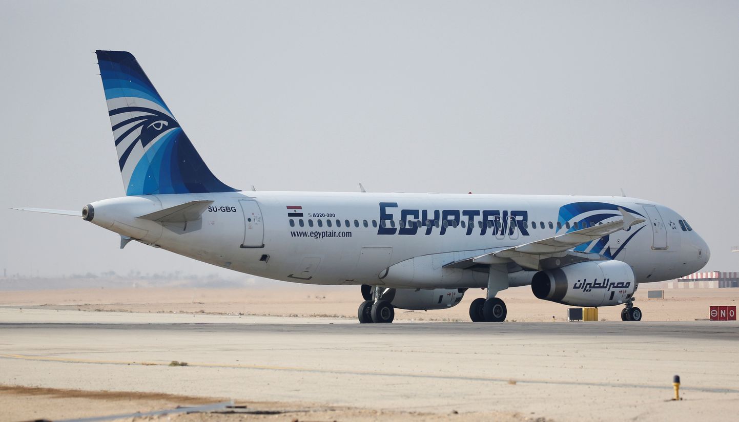 EgyptAiri lennuk. Foto on illustratiivne.