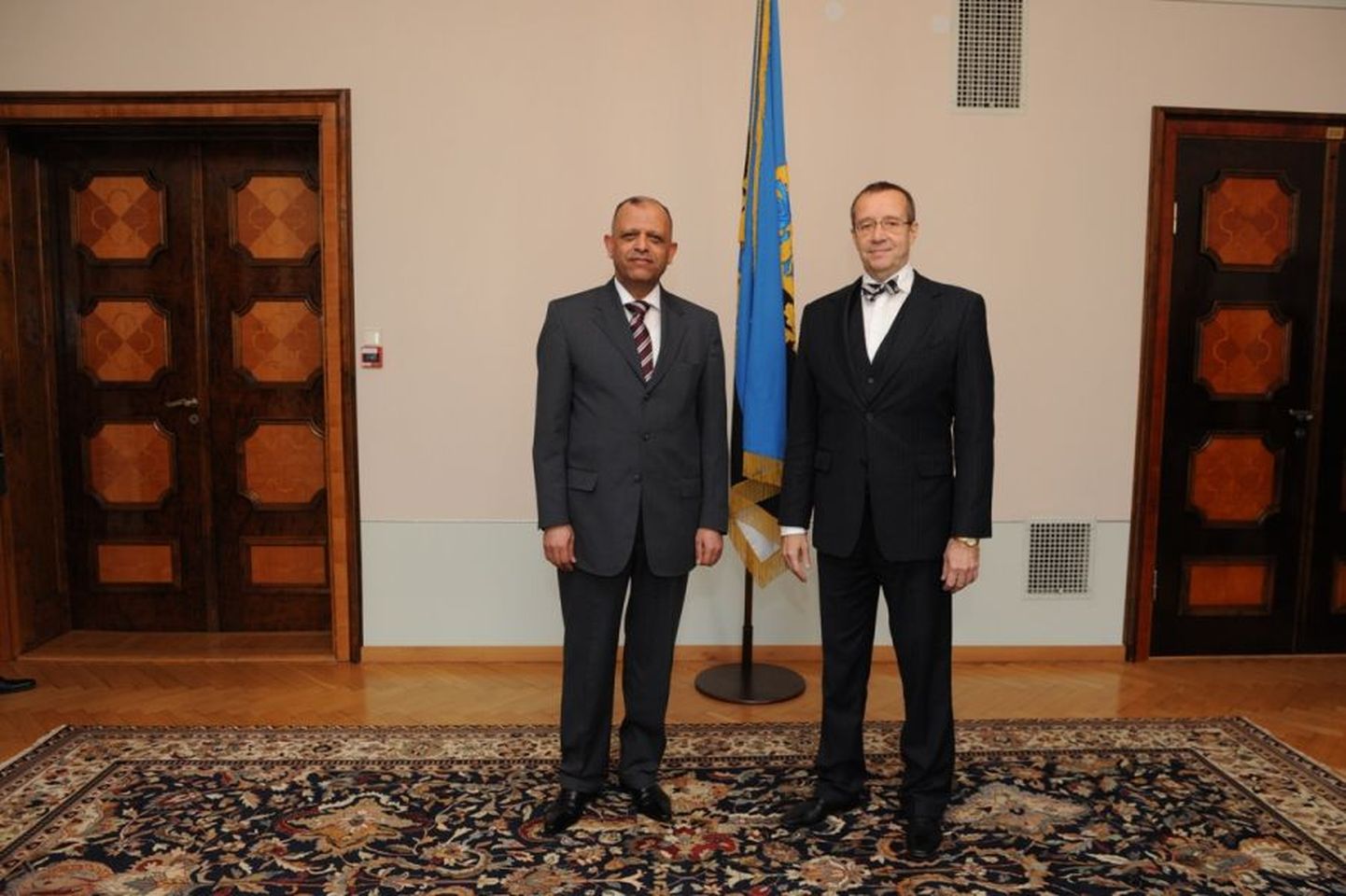 Президент Ильвес и посол Арабской Республики Египет Мохамед Абдель Хамид Кассем