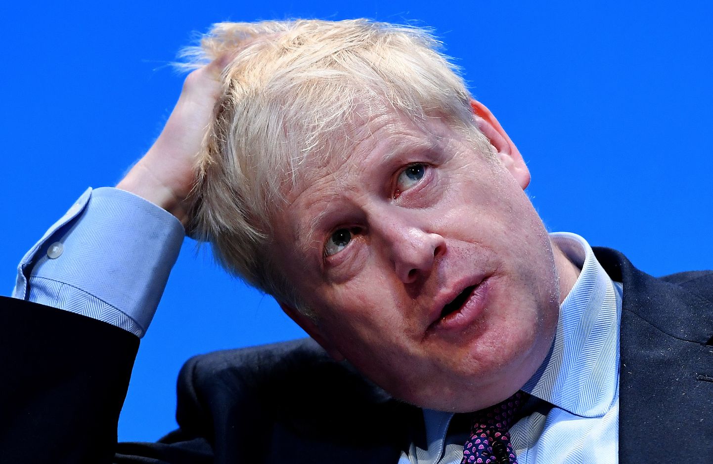 Briti konservatiivide juhi- ning ühtlasi peaministrikandidaat Boris Johnson.