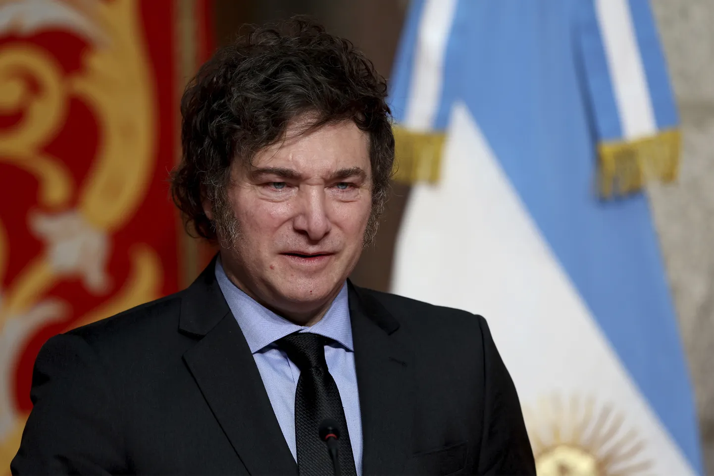 Argentina president Javier Milei.