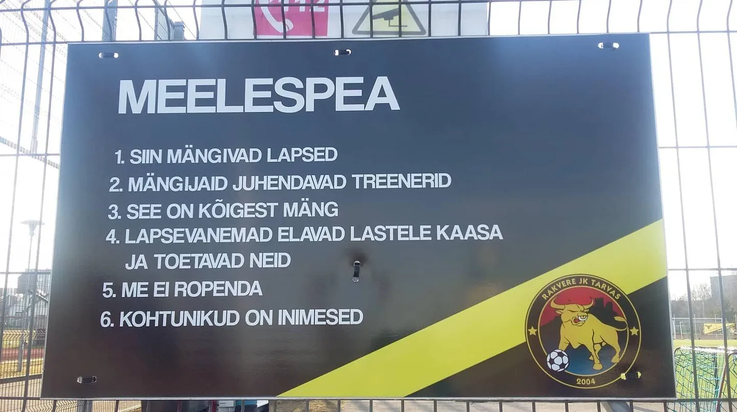 Rakvere kunstmurustaadionil on mängureeglid kõigile arusaadavad.