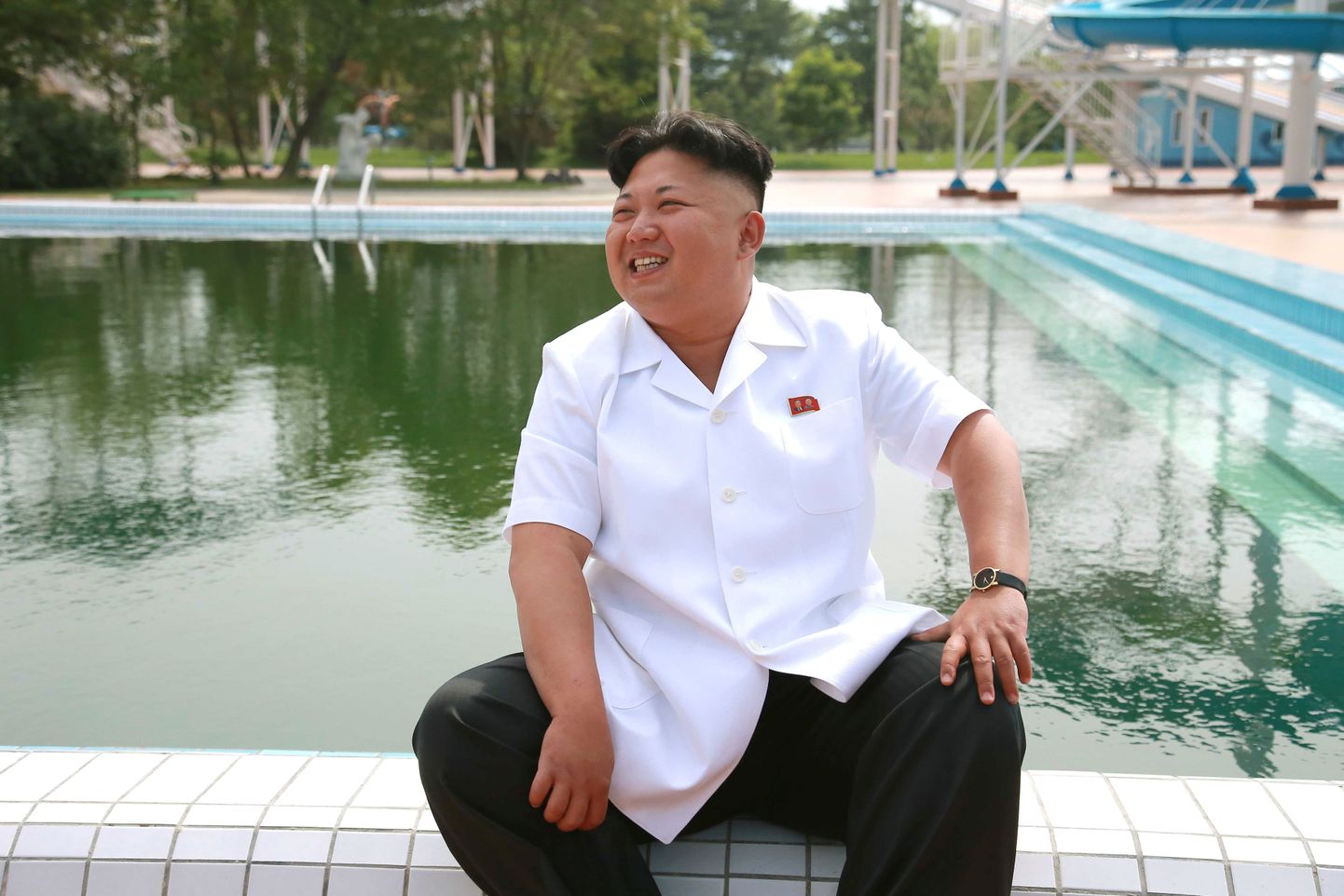 Põhja-Korea liider Kim Jong-un nautimas 2018 puhkehetke